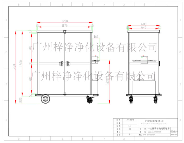 一次性物品電動轉(zhuǎn)運(yùn)車設(shè)計(jì)方案圖